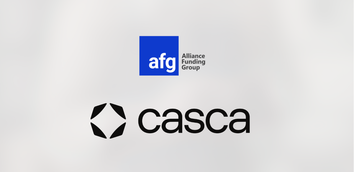 Alliance Funding Group invests in Casca’s $29 million Series A led by Canapi Ventures.